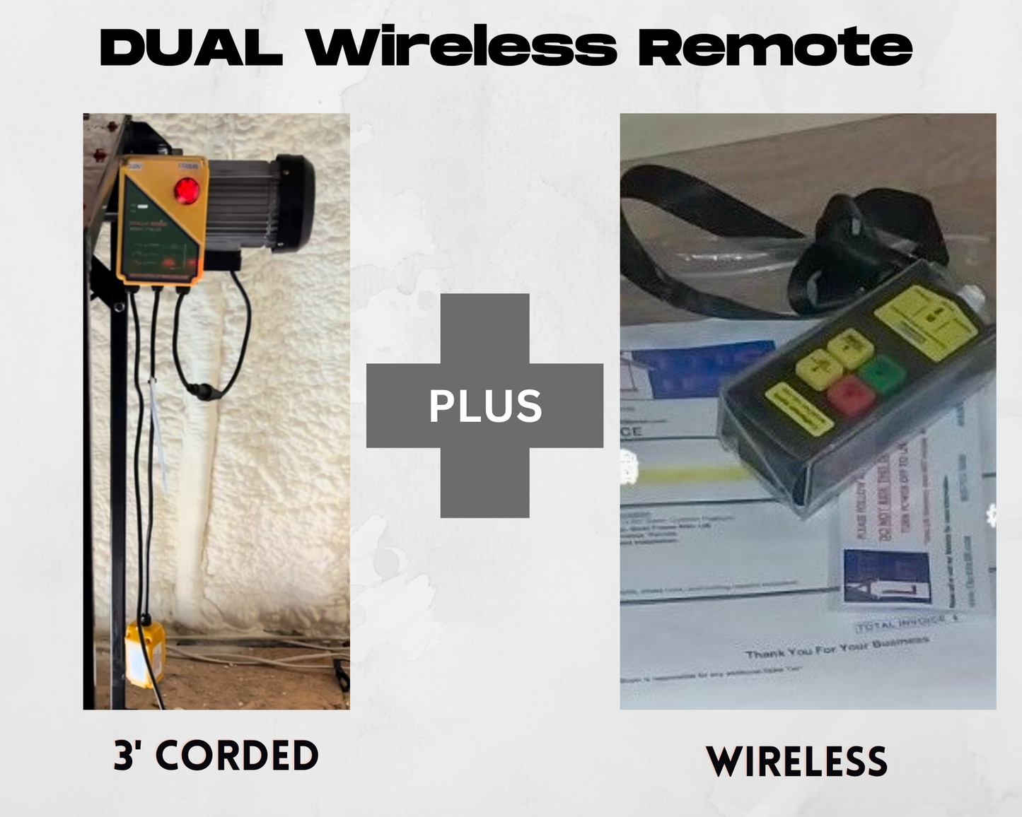 Attic Lift- DUAL Wireless Remote