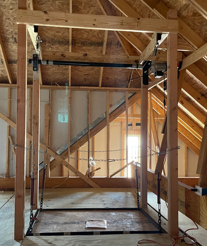 Attic Lift - 300XL lbs. Post Style 42" x 48"